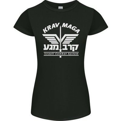 Krav Maga Israelisch Abwehr System Mma Damen Petite Schnitt T-Shirt