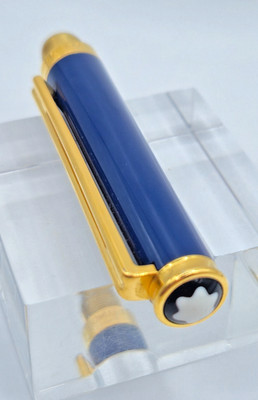 Ersatzteil Montblanc Noblesse Oblige Bleistift Blau Edelharz  Oberteil Mechanik