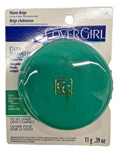 NEW CoverGirl Clean FRANGRANCE FREE Pressed Powder- 260 WARM BEIGE
