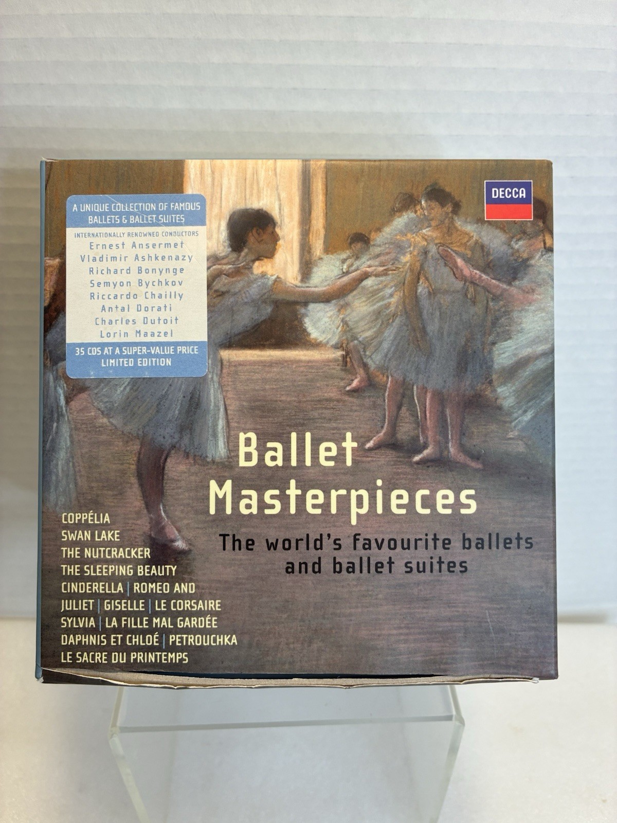 Ballet Masterpieces The World's Favorite Ballets and Ballet Suites 35 CD Booklet
