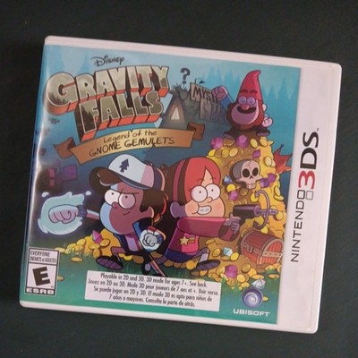 Gravity Falls Legend of the Gnome Gemulets Nintendo 3DS Complete