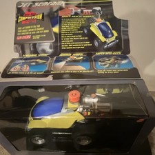 Jet Scream Rocket Powered Water Blast Vehicle Toy Yellow/Blue MPN 13063