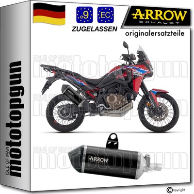 auspuff titan schwarz c sonora arrow fur honda africa twin crf 1100 l 2024 24