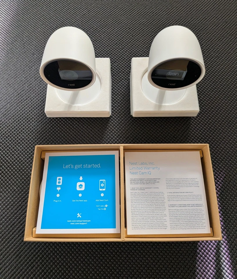 Google Nest Cam IQ Indoor Security Camera, 2-Pack - Image 3 of 4