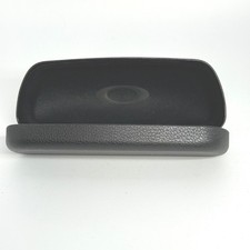 Oakley Black Pebble Grain Hard Shell Eyeglasses Sunglasses Case Clamshell Logo 2