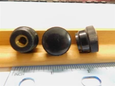 10 Antique Bakelite Terminal Post / Radio Knobs 1/4-20