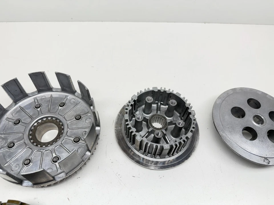 2007 年本田 CRF250R 04-09 原始设备制造商完整离合器总成篮子轮毂板硬件 — 第 3/4 张图片