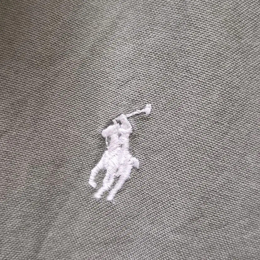 Polo Ralph Lauren Relaxed Fit Cotton Shirt (Khaki) Women's thumbnail 9