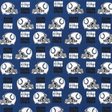 Colts Cotton Fabric 1 yard 