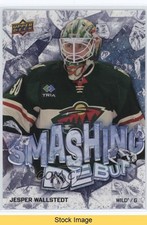 2024-25 Upper Deck UD Rookie Debut Smashing Jesper Wallstedt #SD-7 READ n7r