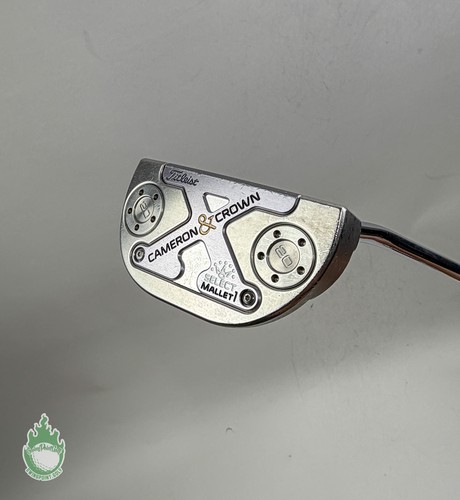 Used Titleist Scotty Cameron & Crown Select Mallet 1 33" Putter Steel Golf Club