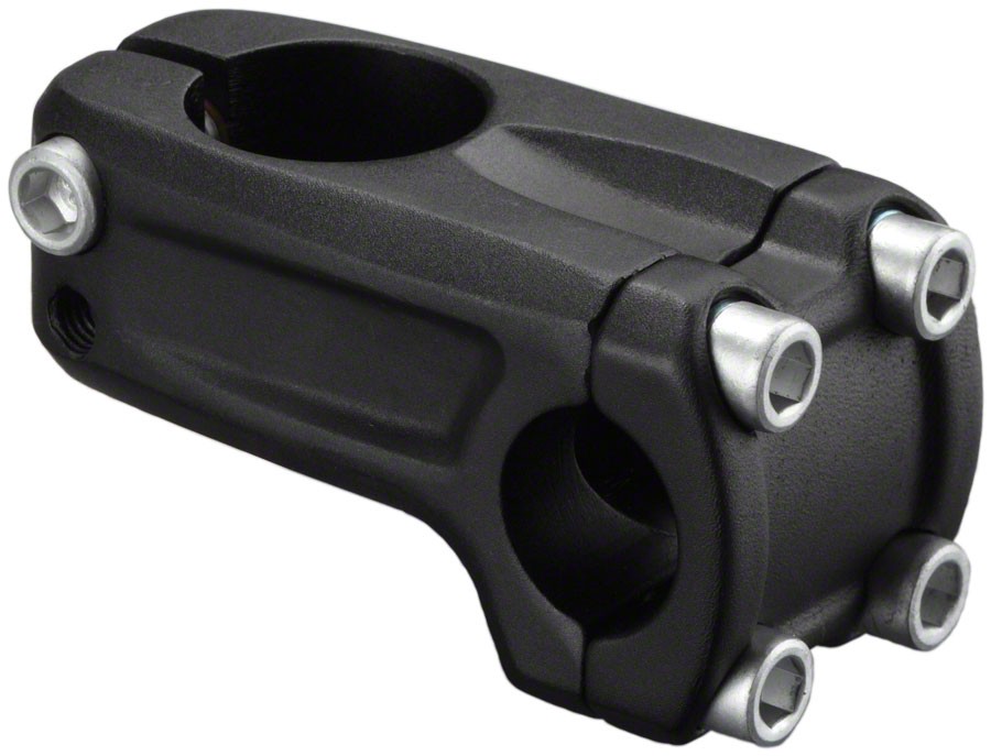 Zoom 48mm Front Load BMX Stem 1-18 Steerer 222mm Bar Clamp Black 4690₽
