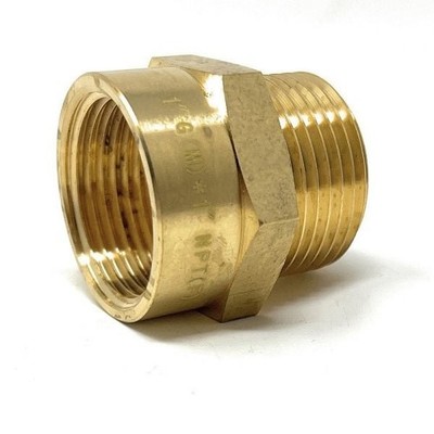 G Thread (British BSPP) Male to NPT Female Adapter - Lead-Free (1'' x 1'')