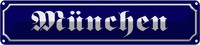 Blechschild 10X46 Cm MüNchen Bayern Abenteuer Reisen StraßE Stadt Urlaub Deko Ge
