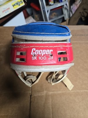 Vintage Cooper SK 100 RED BLUE HURLING Skateboard Helmet Jr.  