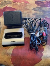 Bose Wave Connect Kit iPod Dock 315527-0040 OEM w AC Cord  Audio Cable