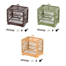 Bird Cage Folding with Standing Pole Bird House for Indoor Outdoor