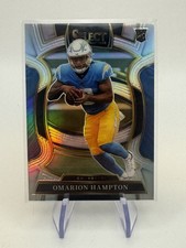 2025 Panini Select - Concourse Omarion Hampton #2 Silver Prizm (RC)