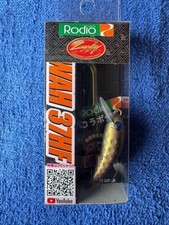 Rodio Lucky Craft Rodiocraft HF WAH 37mm Crankbait, 2g, Black Manjuu