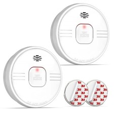 Kidde 10Y29 Optical Smoke Alarm with Sealed 10 Year Lithium Battery Twin Pack UK