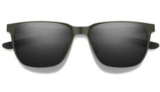 NEW Smith Lowdown Metal Sunglasses-Matte Moss-Chromapop Polarized Black Lens