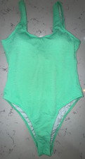 Womens New NWOT Size Medium Green One Piece Bathing Suit  Swim Wear  Beach