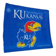 Kansas Jayhawks NCAA Car Flag 11x14 Double Sided Rico Industries