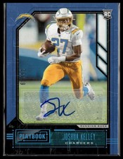 2020 Panini Playbook #141 Joshua Kelley Rookies Signatures Platinum #/49