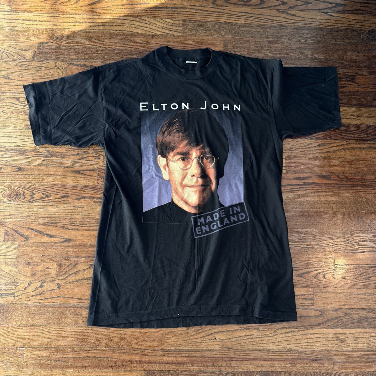 Vintage 1995 Elton John “Made In England” Tour T-Shirt Mens Size 