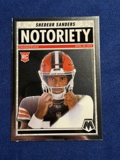 2025 Panini Mosaic - Notoriety Shedeur Sanders #13 (RC)