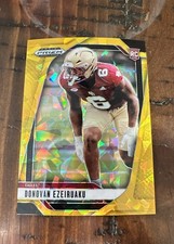 2025 Panini Prizm Draft Picks - Donovan Ezeiruaku #14 Gold Ice Prizm (RC)