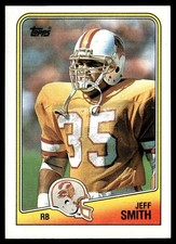 1988 Topps Jeff Smith Rookie Tampa Bay Buccaneers #354