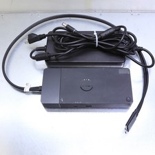 DELL PERFORMANCE DOCK WD19DCS Docking Station W/ 240W AC ADAPTER T6-B8