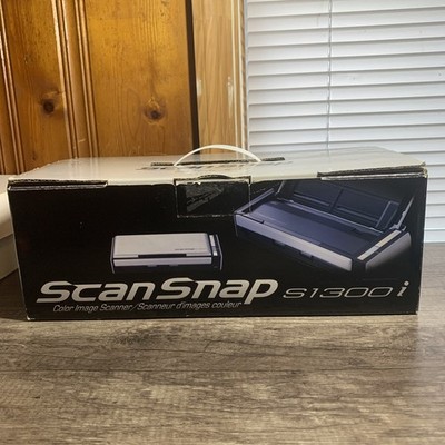 Barely used -Fujitsu S1300 ScanSnap Color Image Document Scanner Windows / Mac