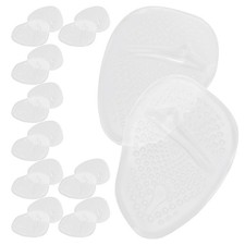 10 Pairs Silicone Forefoot Cushion Inserts Anti Slip Pads for Women High Heels