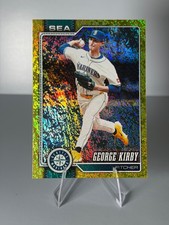 2026 Topps George Kirby #493 Yellow Holo Foil  /399 Seattle Mariners