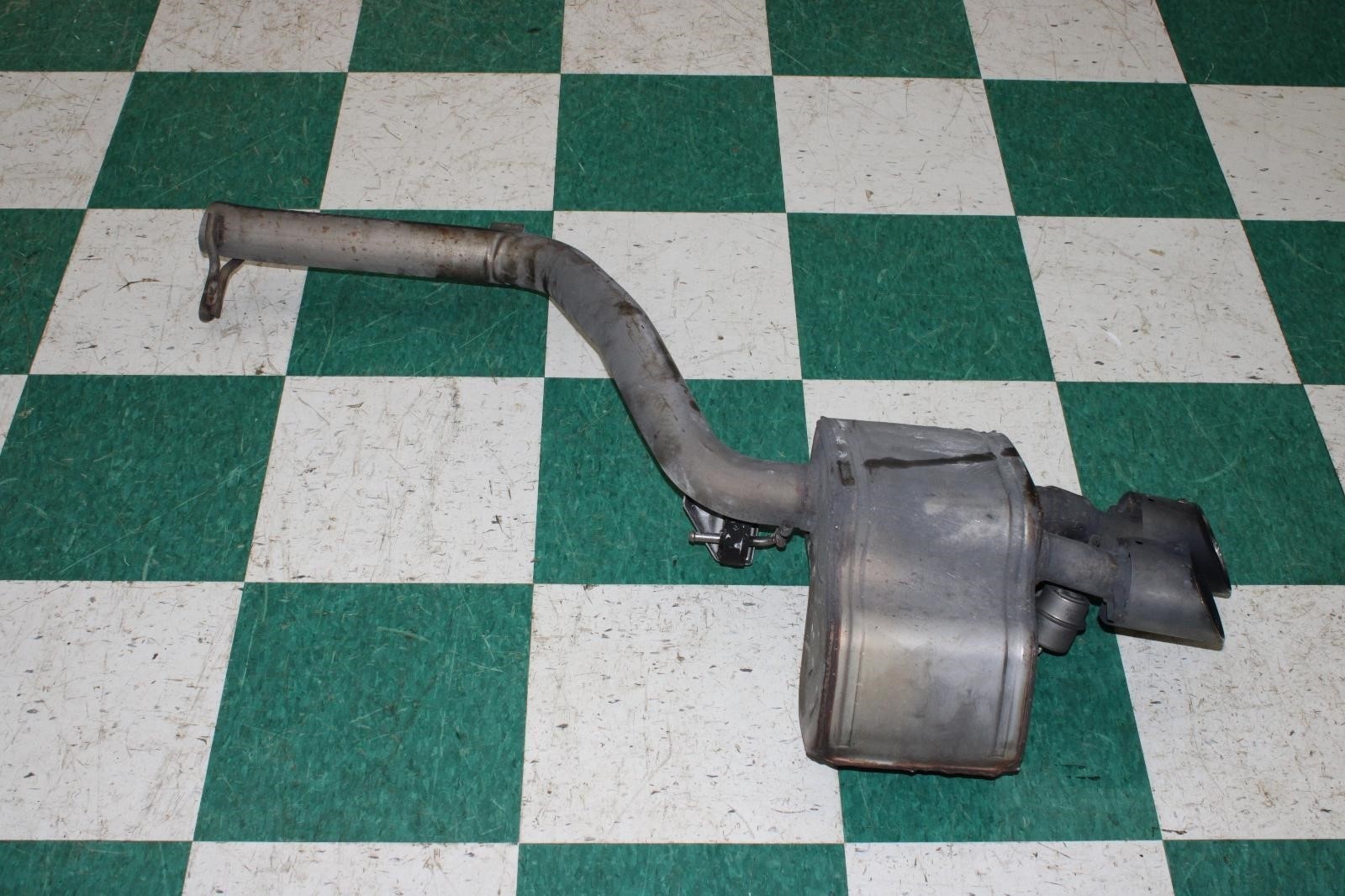 14-21 Ghibli 3.0L Motor Passenger Right RH Exhaust Muffler Dual Tips Factory OEM