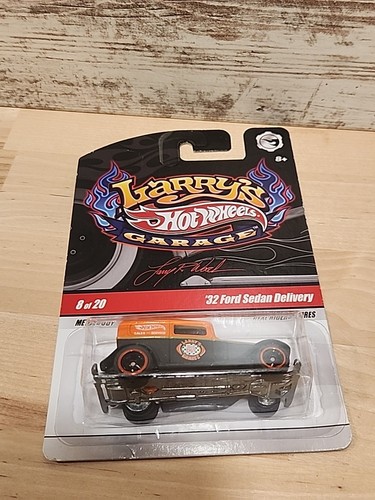 Hot Wheels Larry's Garage '32 Ford Berlina Consegna #8/20 Piloti Veri - Foto 9 di 9