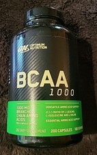 Optimum Nutrition BCAA 1000 (200 Caps)  READ