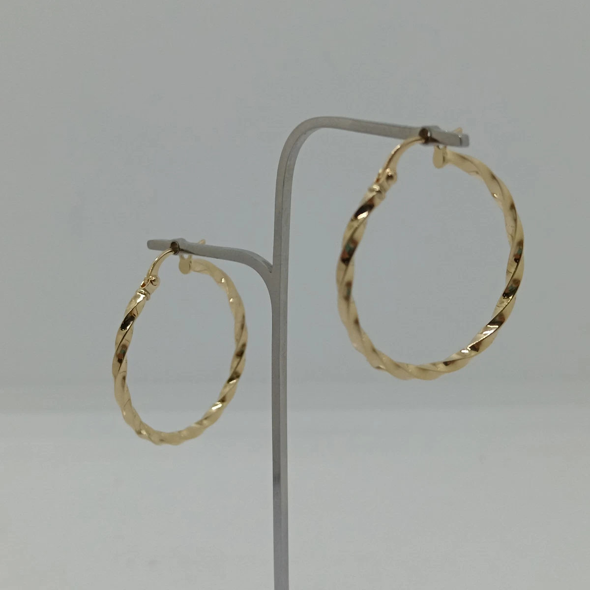Orecchini In Oro Giallo 9ct Con Cristallo - Design Italiano Carissima Gold, Confezione Regalo - copertina