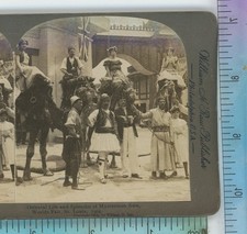 Oriental Life Splendor World's Fair St Louis 1904 Universal Stereoview