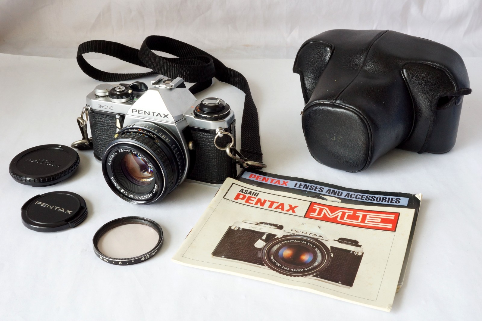 Pentax ME-F vintage camera equipment - eBay listing photo 2