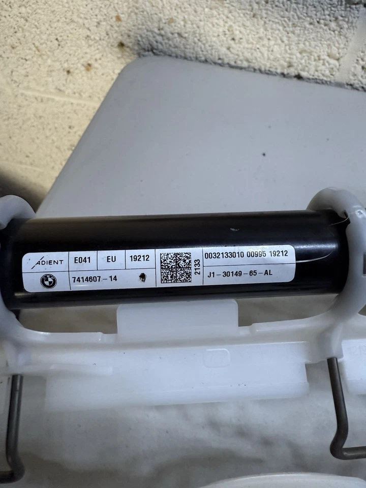 BMW 330I G20 2020-2024 marco asiento delantero izquierdo lado conductor riel con motor OEM Foto 4 de 4