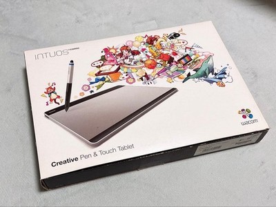 Wacom INTUOS Silver Pen Tablet mit Stift und Treiber-CD zum Zeichnen