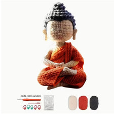LAUGHING BUDDHA CROCHET KIT BUDDHISM/MEDITATION PLUSH TOY Amigurumi