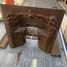 REDUCED TO  CLEAR MY GARAGE Ornate French Style Victorian Fireplace Complete.