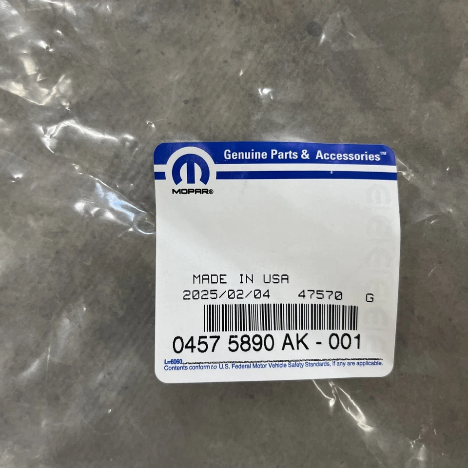 Dodge Challenger 2008-2023 puerta delantera resistente al clima derecha nuevo OEM 04575890AK Foto 2 de 2