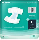 TrustPlus Incontinence Adult Briefs with Maximum Absorbency, Disposable Diapers