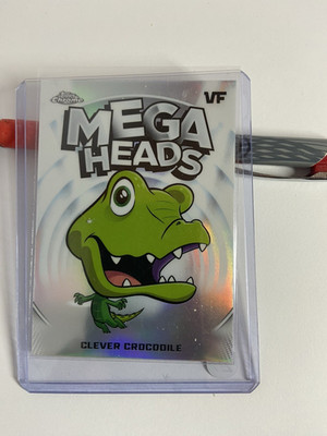 Topps 2026 VeeFriends Chrome Mega Heads Clever Crocodile #M-8 Exclusive
