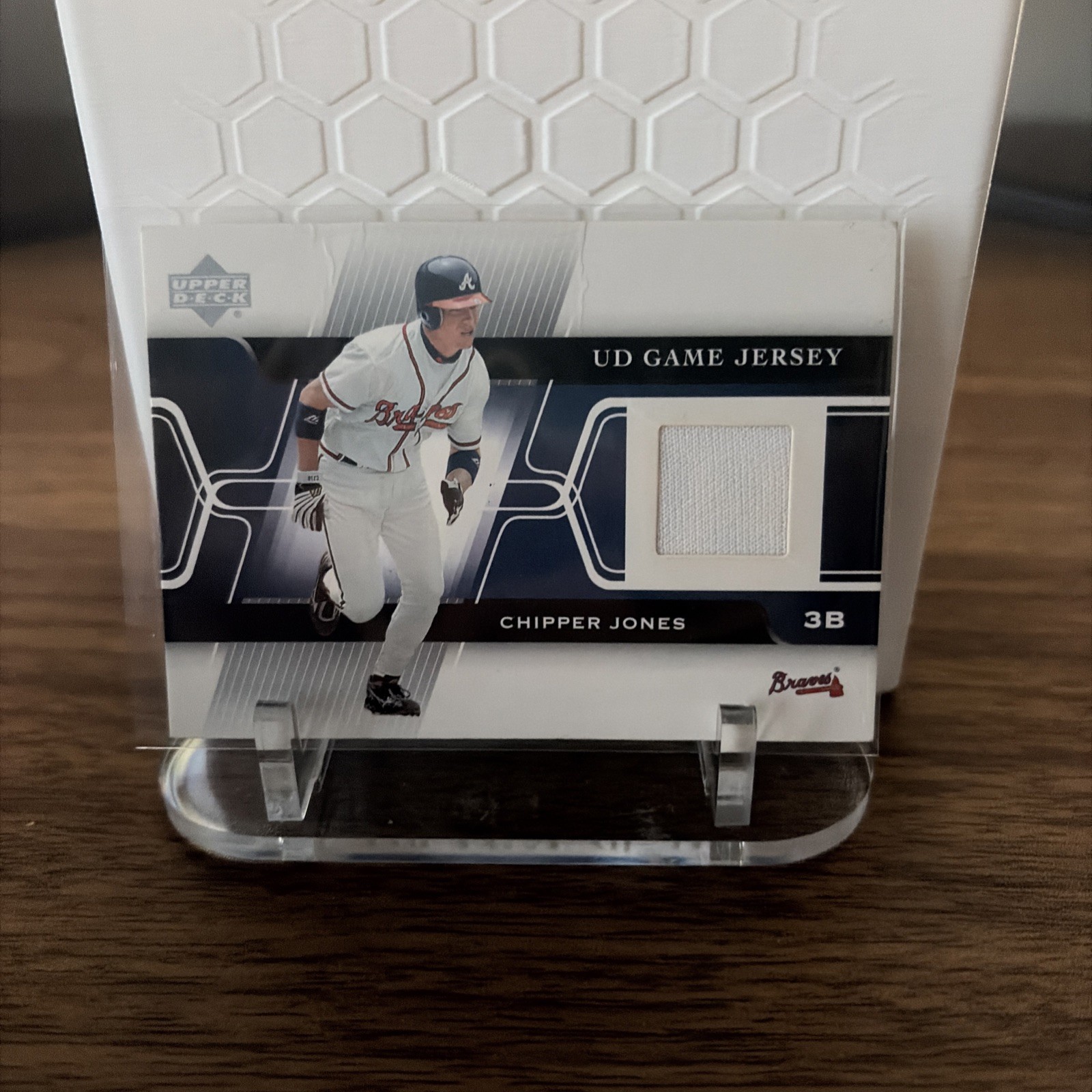 2005 Upper Deck - Game Jerseys Chipper Jones #GJ-CJ (MEM) Nr/Mt Mint